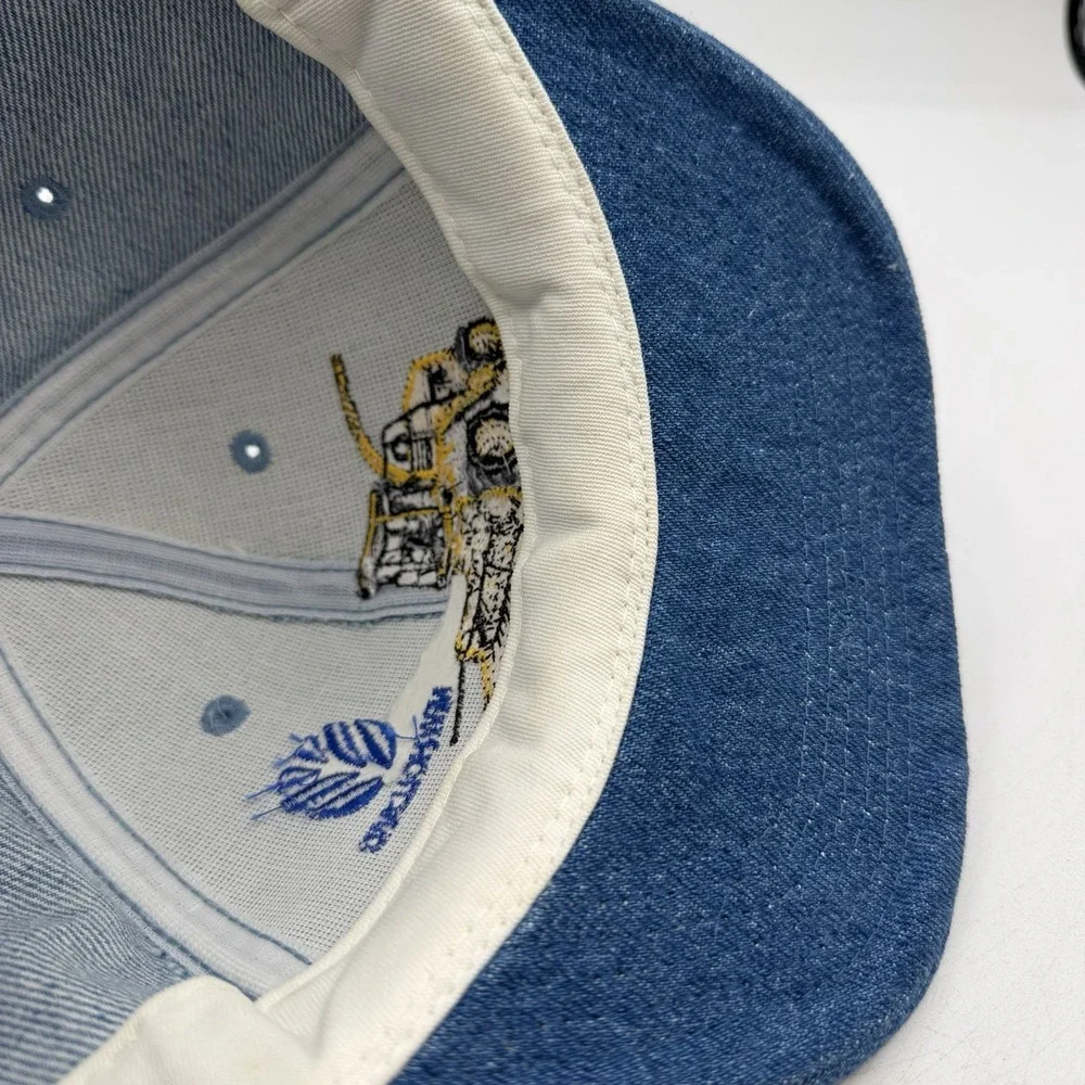 Vintage New Holland Trucker Hat Snapback Denim FX Forage Harvester‎ K-Products